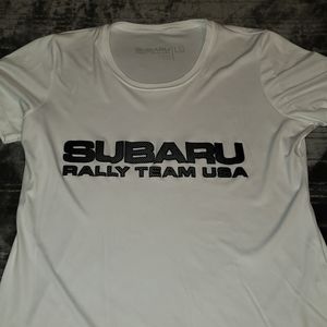 Moving sale Subaru rally team shirt
